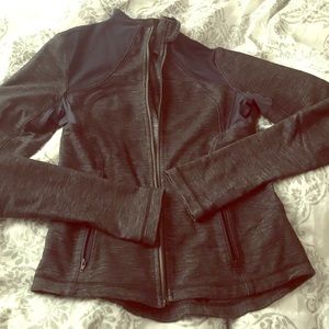 Lululemon Denim Zippered Jacket Blue Size 8